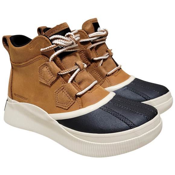 Sorel Shoes - Sorel Out N About IV Classic Waterproof Duck Boots Size US 7 Taffy Brown/Black